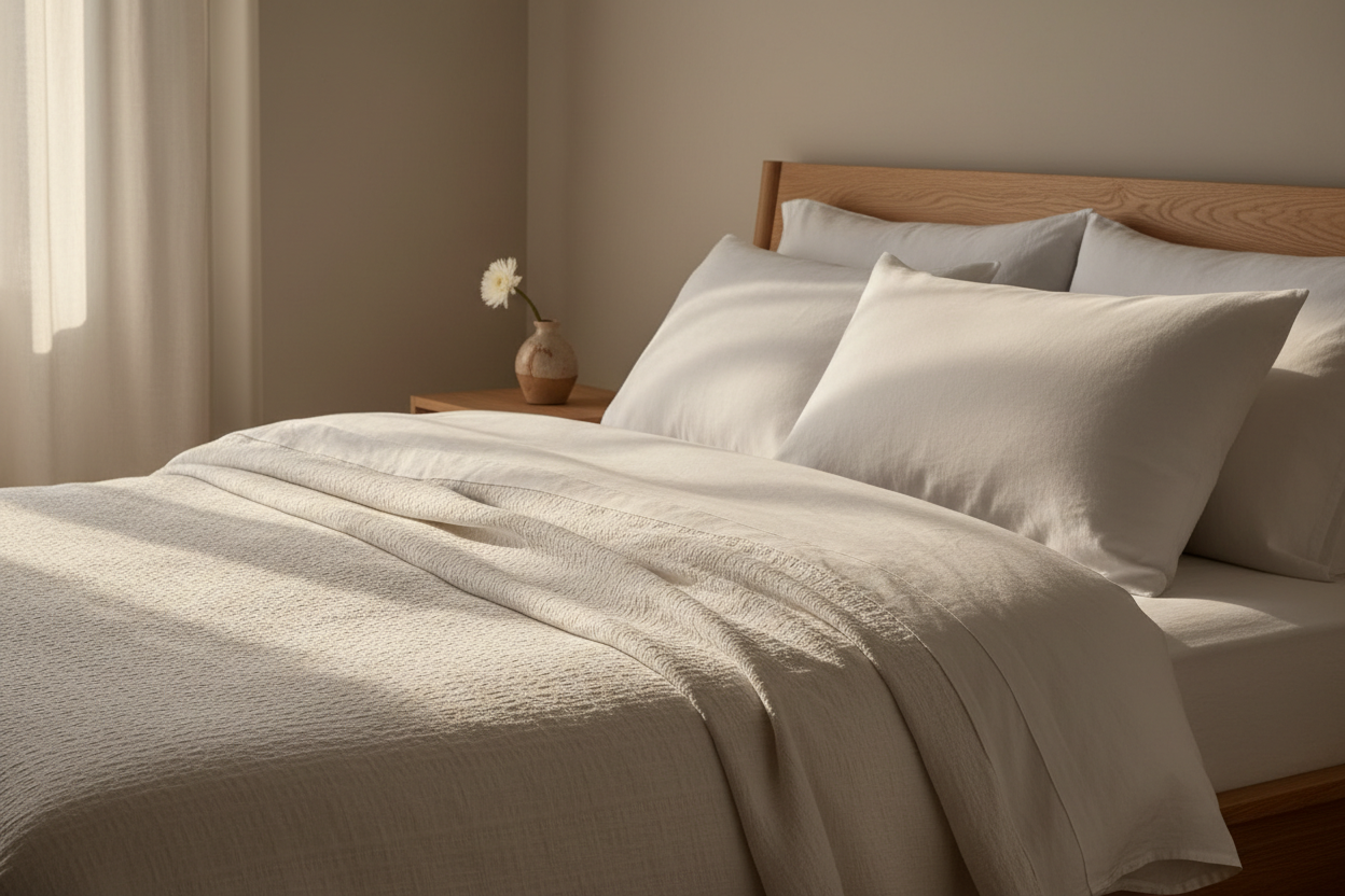Il segreto di un sonno perfetto: come la qualità dei tessuti cambia tutto