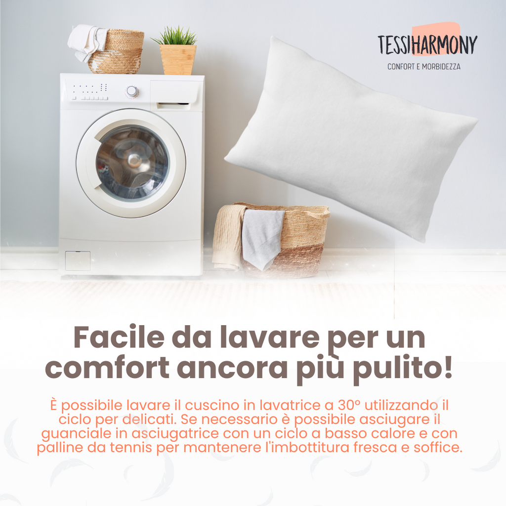 Coppia Cuscini Letto Matrimoniale 50x80 per Dormire Guanciali Rettangolari Morbidi e Comodi Anallergici Antiacaro Traspiranti Imbottitura Standard di Qualità Artigianale Made in Italy